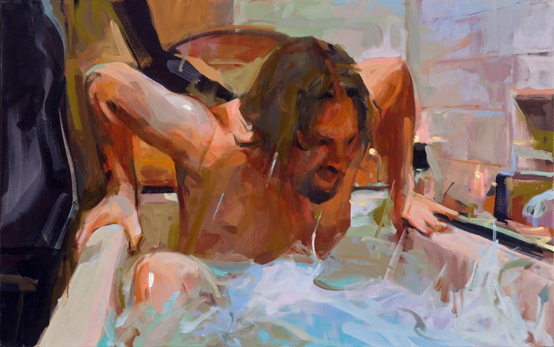Illustration for article titled The Big Lebowski painted after classic art works